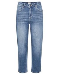 Part Two - Hellblaue Denim Straight Jeans - Lyst