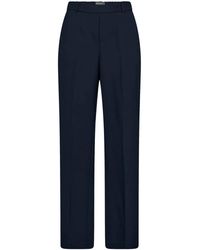 Mos Mosh - Broeken ,Blauw ,Polyester Stijlvolle Mmbai Miley Broek - Lyst
