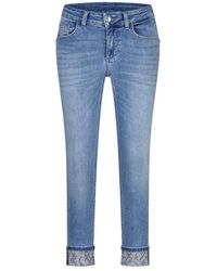 Liu Jo - Skinny jeans monroe mit strass - Lyst