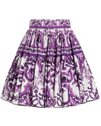 Dolce & Gabbana - Short Skirts - Lyst