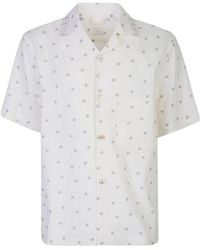 Eleventy - Camicia Collo Bowling Over - Lyst