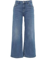Liu Jo - Cropped jeans - Lyst