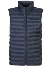 Calvin Klein - Blauwe Gebreide Kleding Voor Mannen Aw24 - Lyst