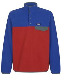 Patagonia - Leichter synchilla® snap-t® fleece-pullover - Lyst