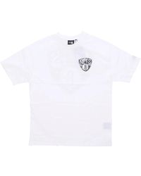 KTZ - Tops ,Wit ,Katoen Brooklyn Nets Logo Oversize Tee - Lyst