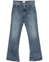 Agolde - Blauwe Regeneratieve Katoenen Flared Jeans - Lyst