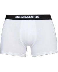 DSquared² - Katoenen Boxershorts Met Logo - Lyst