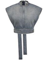 Alaïa - Sleeveless Tops - Lyst