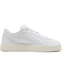 PUMA - Schoenen ,Wit ,Witte Luxe Sneakers Voor Vrouwen - Lyst