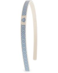 Versace - Accessoires ,Wit ,Plex Hoofdband - Lyst