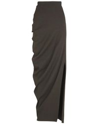 Cortana - Rokken ,Zwart ,Linnen Arne Skirt - Lyst