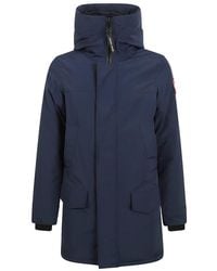 Canada Goose - Jassen ,Blauw ,Katoen Langford Parka Winterjassen - Lyst