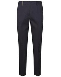 Peserico - Slim-Fit Trousers - Lyst