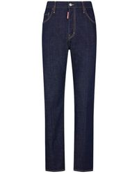 DSquared² - Dunkle waschung denim jeans - Lyst