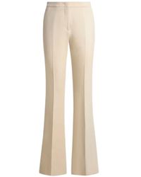 Etro - Broeken ,Katoen Wide-Leg Broek Van Katoenen Ribstof - Lyst