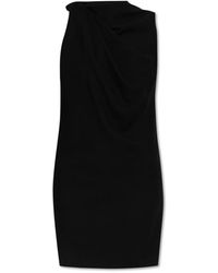 McQueen - Kleedjes ,Zwart ,Wol Wollen Jurk - Lyst