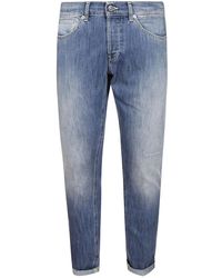 Dondup - Jeans ,Blauw ,Katoen George Five Pocket Skinny Fit Jeans - Lyst