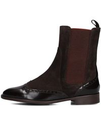 Pertini - Braune Wildleder-Stiefeletten - Lyst