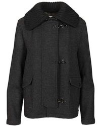Fay - 3-Haaks Wollen Jas - Lyst