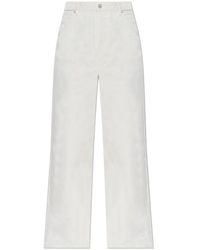 Officine Generale - Jeans mit taschen - Lyst