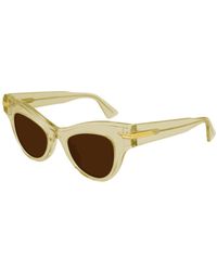 Bottega Veneta 12fl3m50a Sunglasses - Bruin