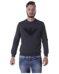 Armani Jeans - Round-Neck Knitwear - Lyst