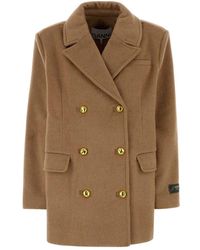 Ganni - Double-Breasted Coats - Lyst