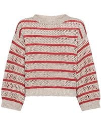 Brunello Cucinelli - Round-Neck Knitwear - Lyst