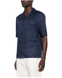 Paolo Pecora - Short Sleeve Shirts - Lyst