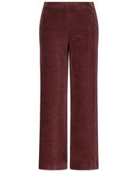 RAFFAELLO ROSSI - Corduroy Broek Met Taille Accentuering - Lyst