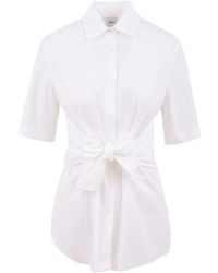Aspesi - Weißes hemd modell 5481 6807 - Lyst