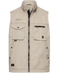 Camel Active - Outdoor Vest Met Binnenzakken - Lyst