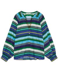 Maliparmi - Camicia mari stripes muslin - Lyst