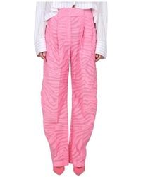 The Attico - Wide Trousers - Lyst