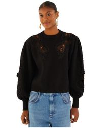 FARM Rio - Round-Neck Knitwear - Lyst