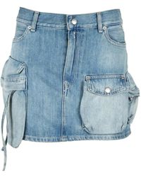 Replay - Denim Skirts - Lyst