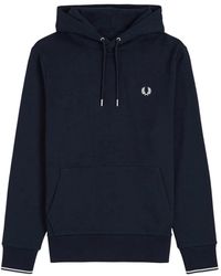Fred Perry - Double-Stripe Hoodie - Lyst