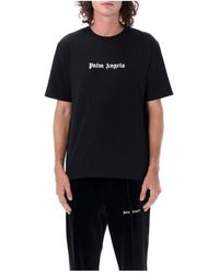 Palm Angels - Klassisches Logo T-Shirt Aw23 - Lyst