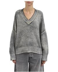 Avant Toi - V-Neck Knitwear - Lyst