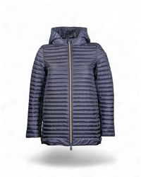 Save The Duck - Jassen ,Blauw ,Nylon Alima Coat - Lyst