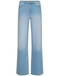 L'Agence - Scottie High-Rise Wide-Leg Jeans - Lyst