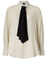 Pinko - Overhemden ,Wit ,Shirts - Lyst