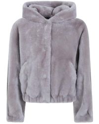 Blancha - Faux Fur &Amp; Shearling Jassen - Lyst