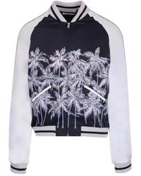 Palm Angels - Bedruckte bomberjacke für modebewusste männer - Lyst