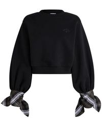 Patou - Cropped Sweatshirt - Lyst