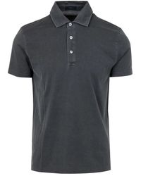 Fay - Tops ,Grijs ,Polo Shirts - Lyst