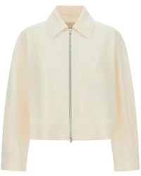 Herno - Jassen ,Wit ,First-Act Shirt Jacket - Lyst