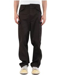 MSGM - Trousers > straight trousers - Lyst