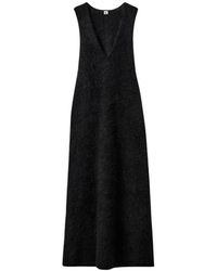 THE GARMENT - Zwarte Mohair Jurk - Lyst