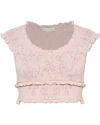 LoveShackFancy - Blouses - Lyst